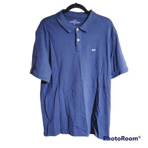 Last chance Vineyard Vines Collared Blue Short Sleeve Polo Shirt Mens XL